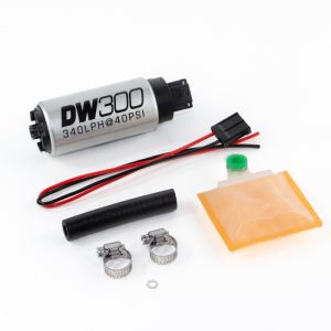DeatschWerks DW300 Fuel Pumps w/Unv Kits 9-301-1000