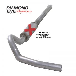 Diamond Eye Performance Catback Exhaust Kit AL K4122A-RP