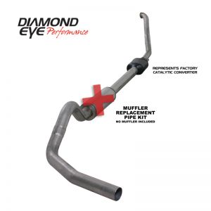 Diamond Eye Performance Turbo Back Exhaust Kit SS K4306S-RP