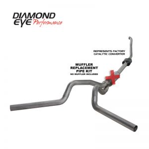 Diamond Eye Performance Turbo Back Exhaust Kit SS K4308S-RP