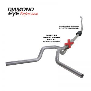 Diamond Eye Performance Turbo Back Exhaust Kit AL K4308A-RP
