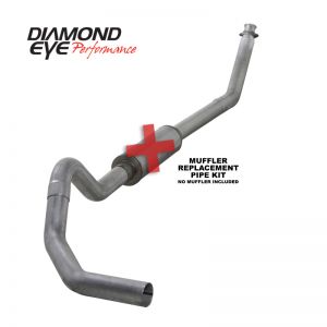 Diamond Eye Performance Turbo Back Exhaust Kit AL K4212A-RP