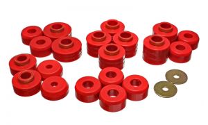 Energy Suspension Body Mounts - Red 4.4105R