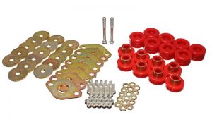 Energy Suspension Body Mounts - Red 2.4111R