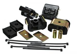 Energy Suspension Eng/Trans Combo Kit - Black 3.1126G