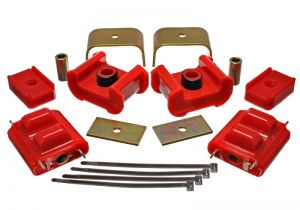 Energy Suspension Eng/Trans Combo Kit - Red 3.1124R