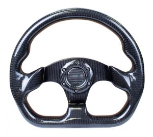 NRG Steering Wheels - Carbon ST-009CF/BK