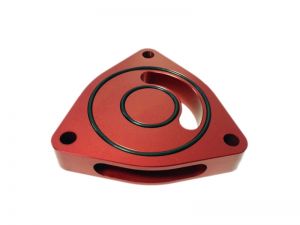 Torque Solution BOV Sound Plate - Red TS-GEN-002R