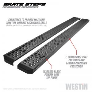 Westin Running Boards - Grate 27-74765