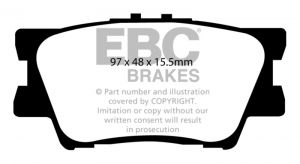 EBC Redstuff Brake Pad Sets DP31793C