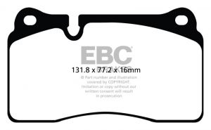 EBC Redstuff Brake Pad Sets DP32070C