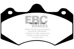 EBC Orangestuff Brake Pad Sets DP9042