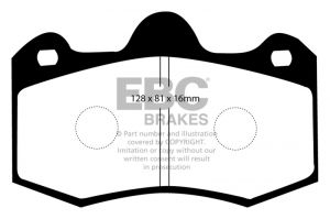 EBC Bluestuff Brake Pad Sets DP5036NDX