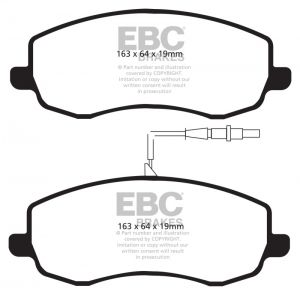 EBC Bluestuff Brake Pad Sets DP5062NDX