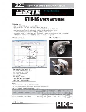 HKS Turbo Kit 14001-AK032