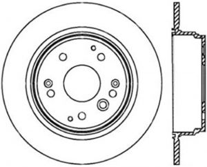 Stoptech Slotted Sport Brake Rotor 126.40061CSL