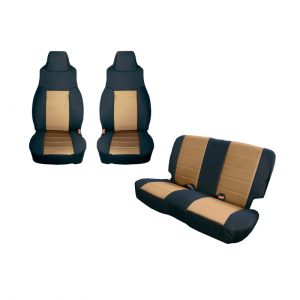 Rugged Ridge Seat Cover Kit- Front/Rear 13292.04