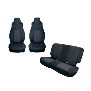 Rugged Ridge Seat Cover Kit- Front/Rear 13293.01