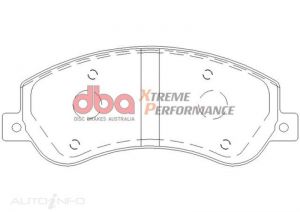 DBA XP Performance Brake Pads DB1915XP
