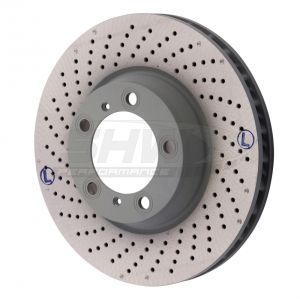 SHW Performance Drilled-Dimpled MB Rotors PFL30922