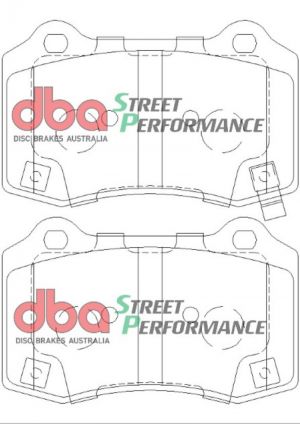 DBA SP Performance Brake Pads DB8805SP