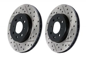 Stoptech Drilled Sport Brake Rotors 127.35136