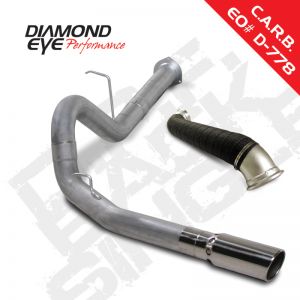 Diamond Eye Performance DPF Back Exhaust Kit AL K4129A