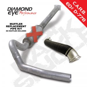 Diamond Eye Performance Catback Exhaust Kit AL K4120A-RP