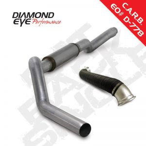 Diamond Eye Performance Catback Exhaust Kit AL K5123A