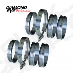 Diamond Eye Performance Coupler Exhaust Clamp QC400-6