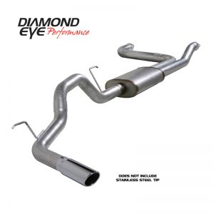 Diamond Eye Performance Catback Exhaust Kit AL K3520A