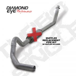 Diamond Eye Performance Turbo Back Exhaust Kit AL K4212A-RP