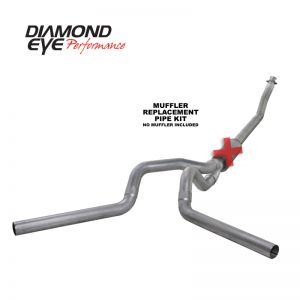 Diamond Eye Performance Turbo Back Exhaust Kit AL K4214A-RP