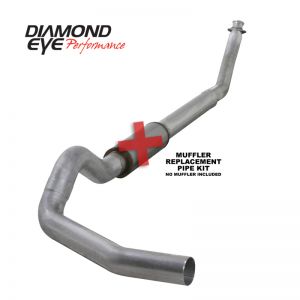 Diamond Eye Performance Turbo Back Exhaust Kit AL K5216A-RP