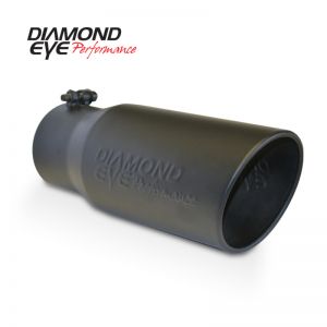 Diamond Eye Performance Exhaust Tip SS 5612BRA-DEBK