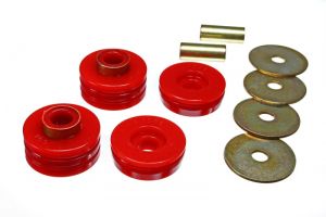Energy Suspension Trans Mounts - Red 4.1101R