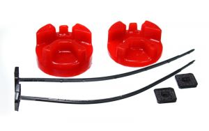Energy Suspension Trans Mounts - Red 5.1105R