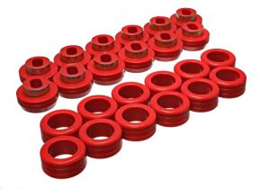 Energy Suspension Body Mounts - Red 3.4132R