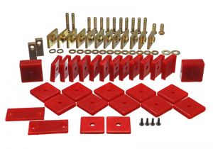 Energy Suspension Body Mounts - Red 8.4104R