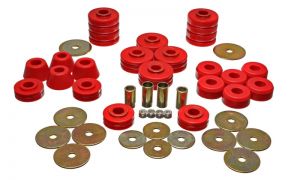 Energy Suspension Body Mounts - Red 3.4105R