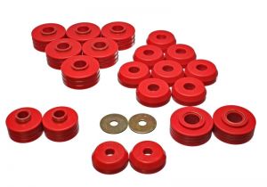 Energy Suspension Body Mounts - Red 4.4109R