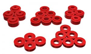 Energy Suspension Body Mounts - Red 3.4113R