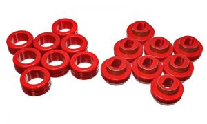 Energy Suspension Body Mounts - Red 3.4121R