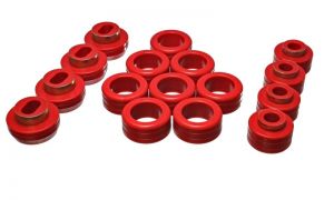 Energy Suspension Body Mounts - Red 3.4131R
