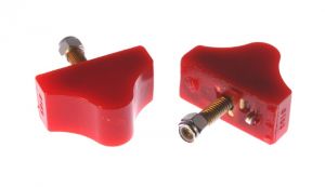 Energy Suspension Bump Stops - Red 9.9154R
