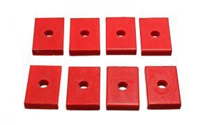 Energy Suspension Poly Pads - Red 9.9536R