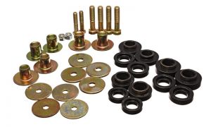 Energy Suspension Body Mounts - Black 3.4142G