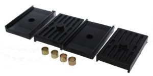 Energy Suspension Spring Isolators - Black 3.6112G