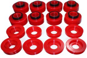 Energy Suspension Body Mounts - Red 4.4124R