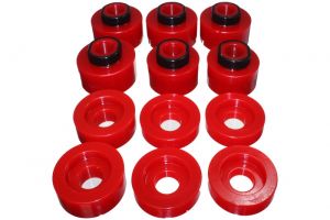 Energy Suspension Body Mounts - Red 4.4125R